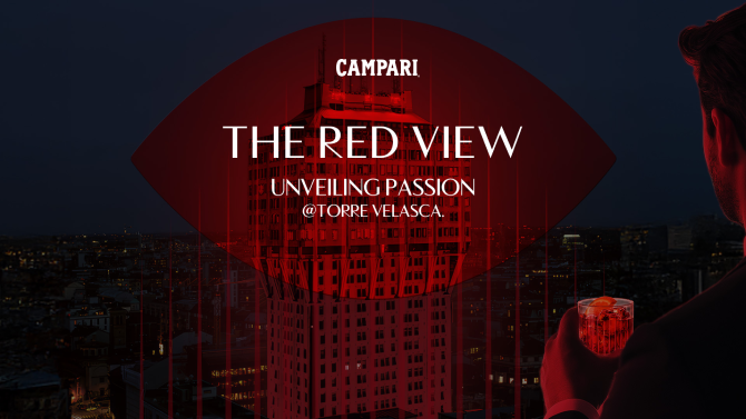 Campari svela “The Red View – Unveiling Passion”: un’esperienza immersiva nella rinnovata Torre Velasca