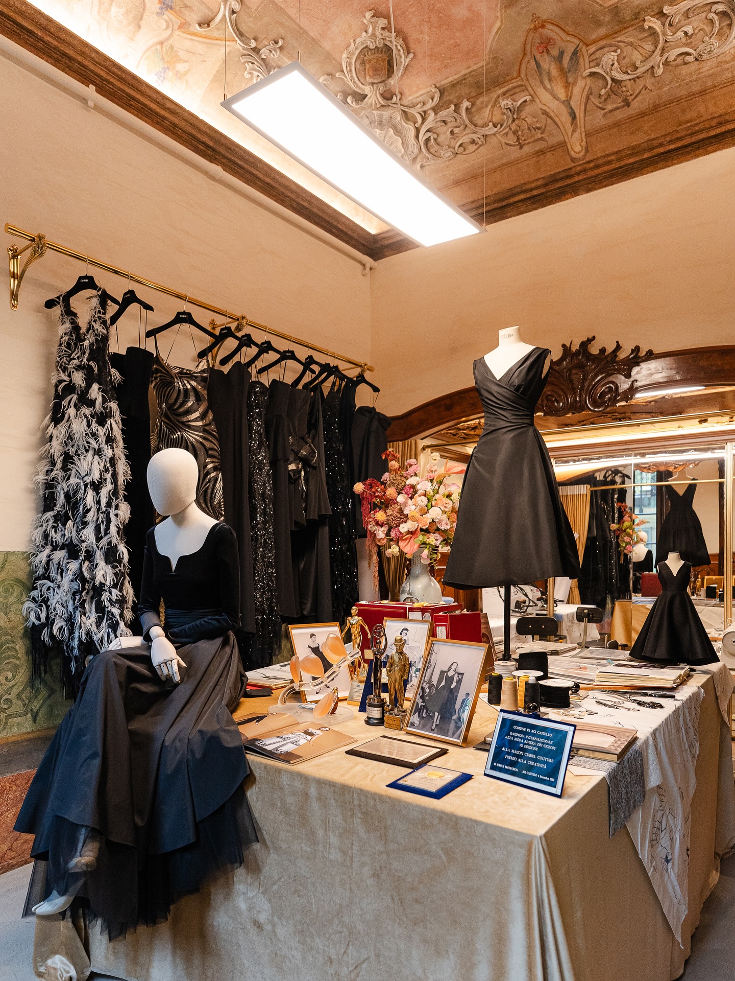 Curiel apre le porte del suo atelier in via Montenapoleone