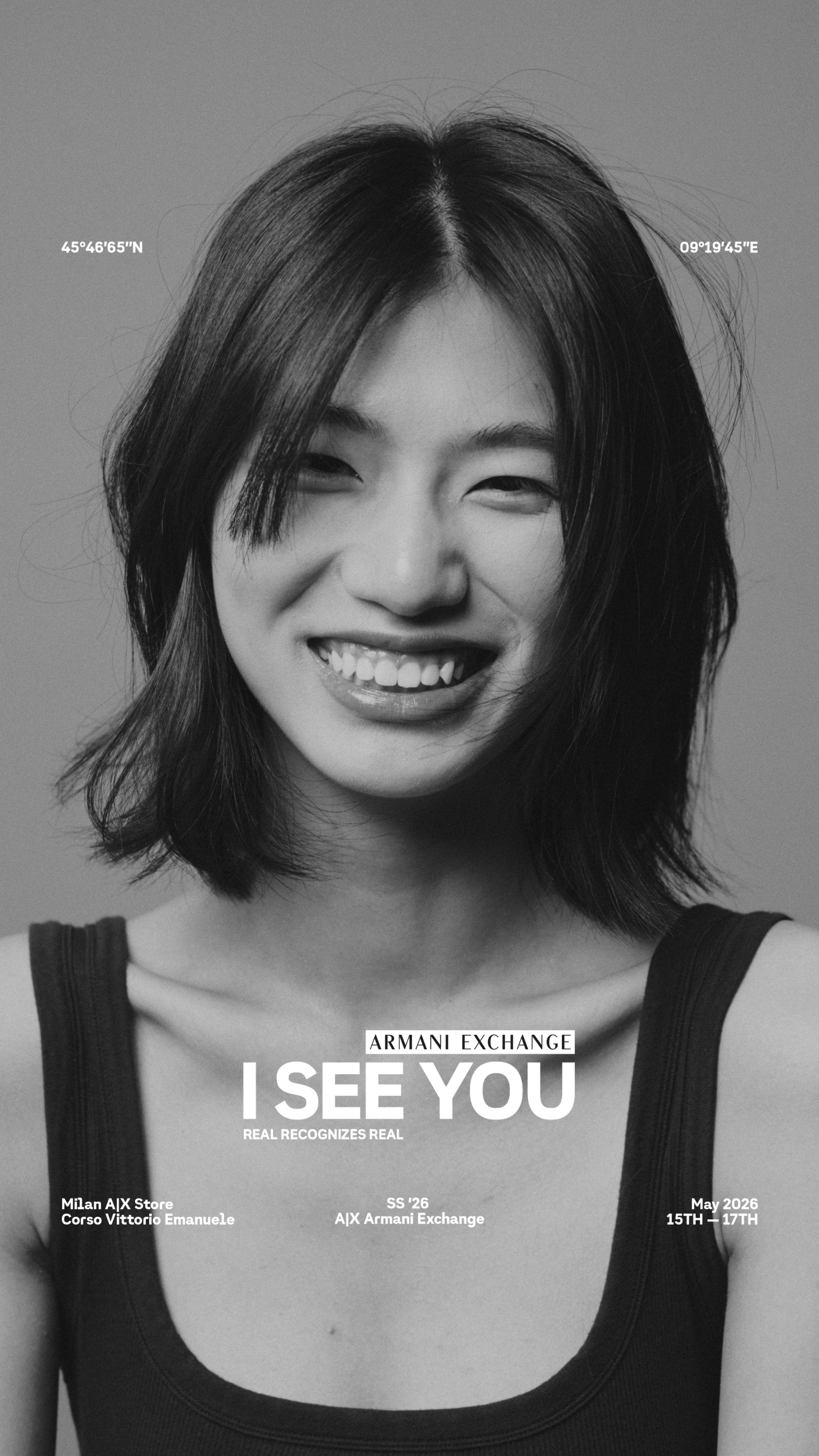 A|X Armani Exchange porta “I See You” in piazza San Babila: l’installazione LED che trasforma Milano in uno specchio collettivo